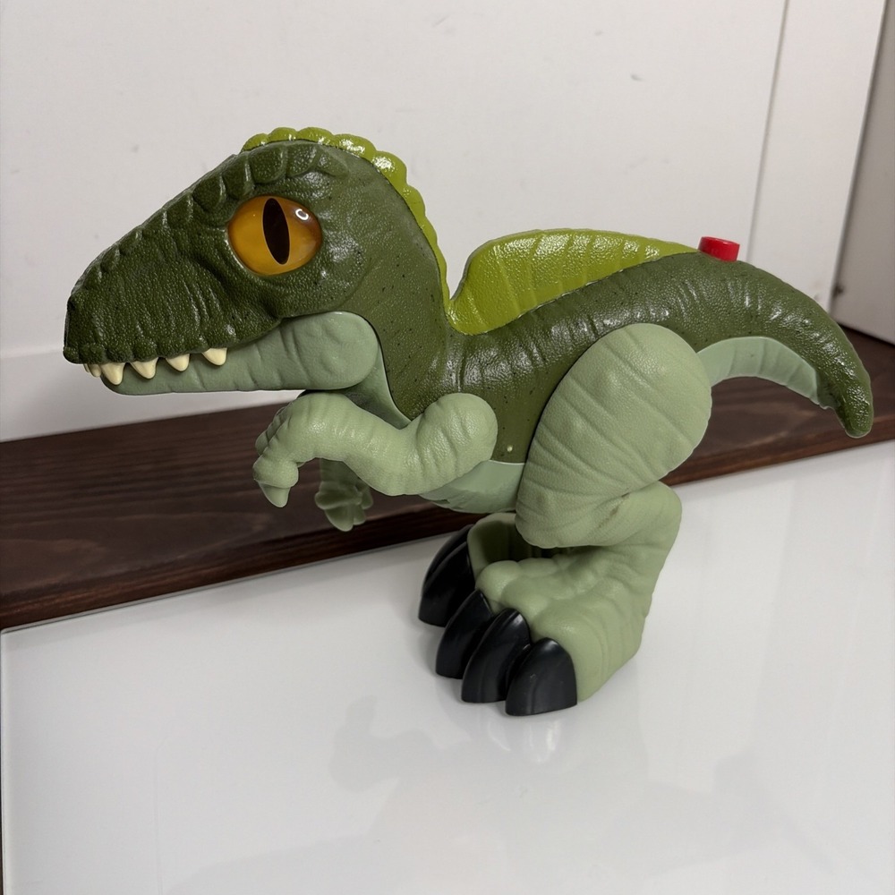 Jurassic World Dominion 2021 Fisher-Price Deluxe Growlin' Giga 8" Figure Tested